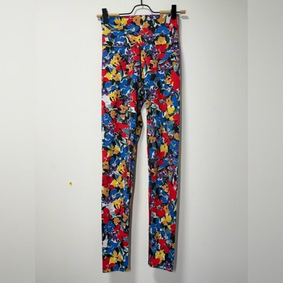 Beach Riot Piper Leggings Buttercup Floral Soft Smooth size S - Picture 6 of 9